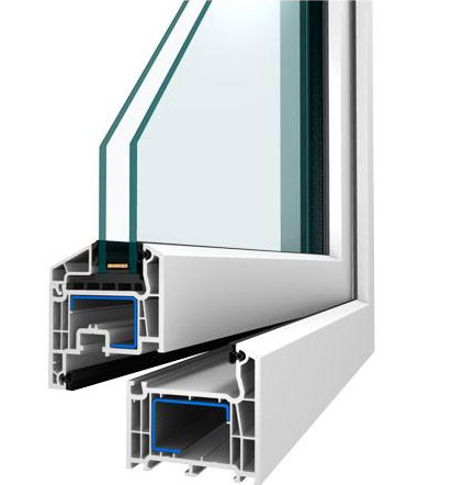 Plastové okno Efekt s 5komorovým systémem