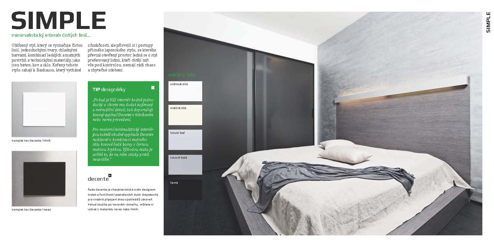 Zásuvky a vypínače pro následující rok 2016