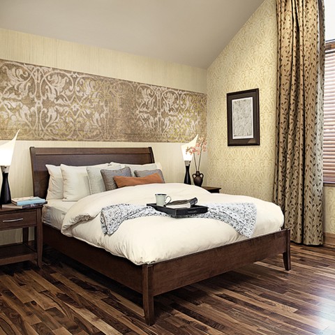 Vinylové tapety do ložnice značky Sirpi kolekce Italian Dream