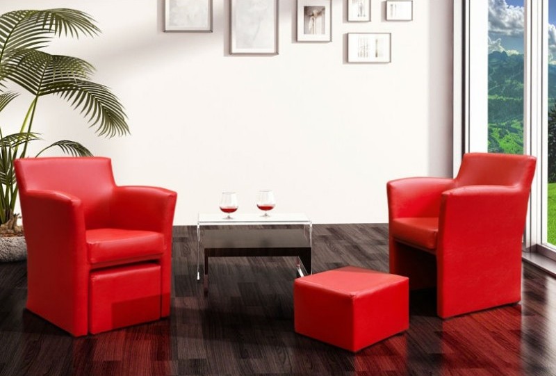 Pohodlné křeslo je srdcem obývacího pokoje