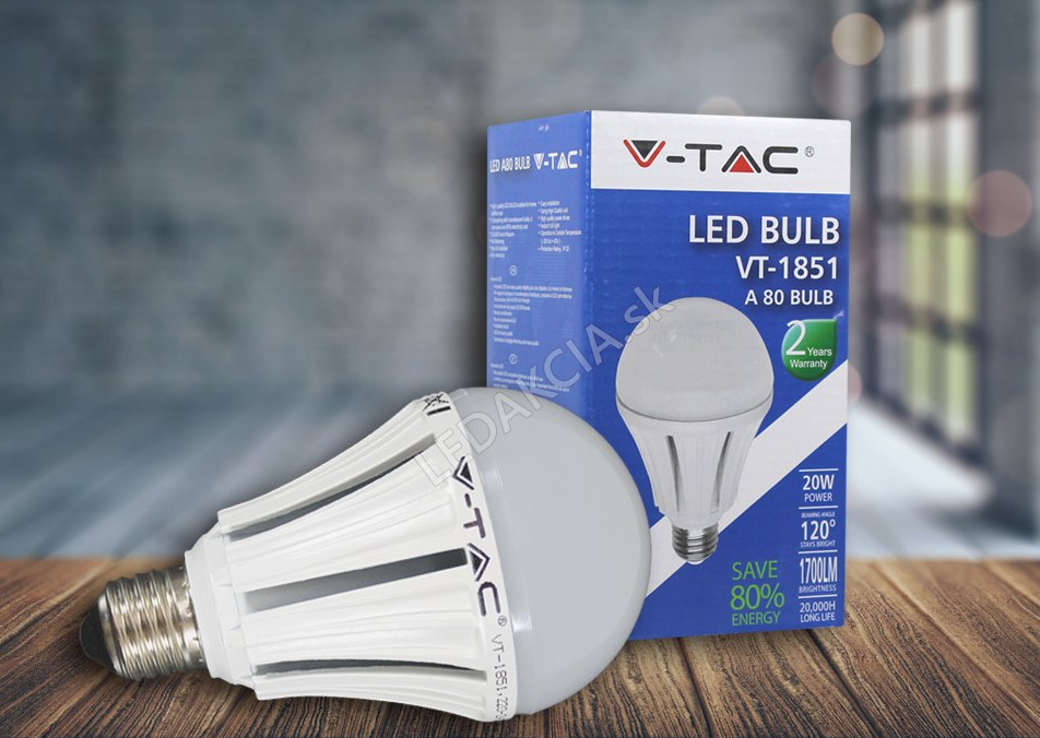 S LED osvětlením ušetříte až 80 % elektrické energie