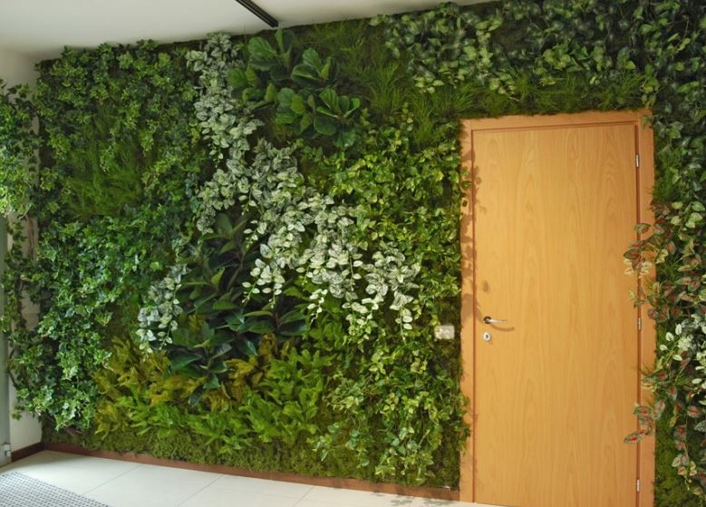 Zelené stěny vnesou dotek přírody i k vám domů