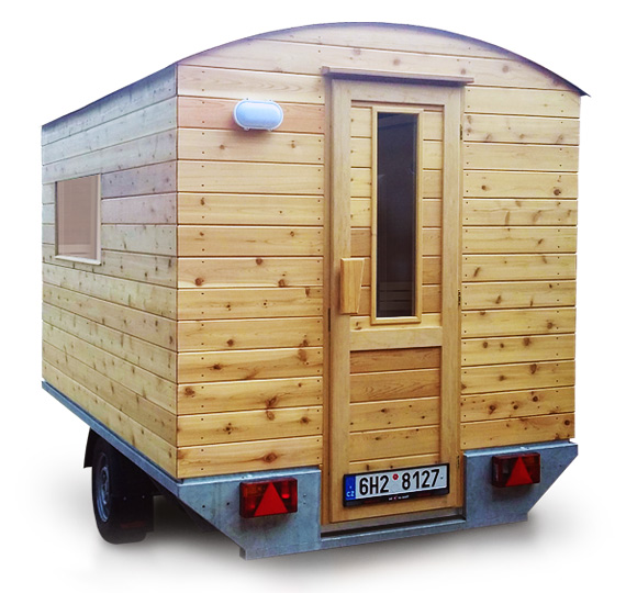 Mobilní sauna na firemním večírku vám zajistí úspěch