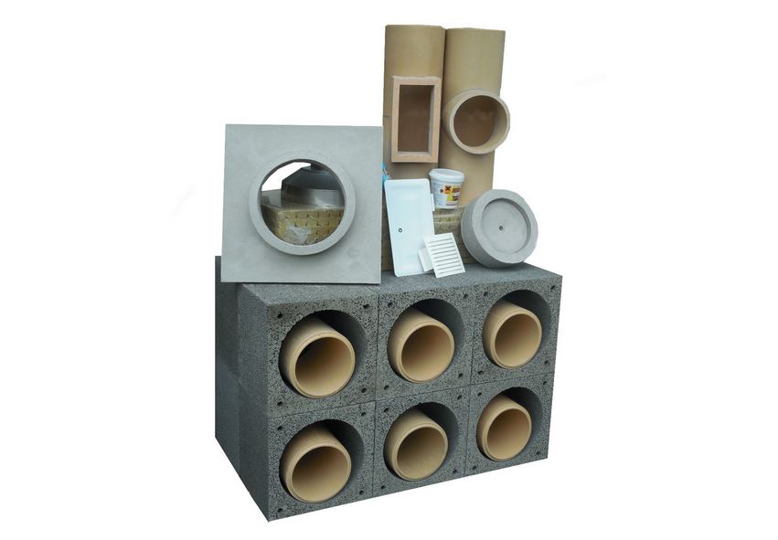 Komín z komínovou stavebnicí zvládnete i svépomocí