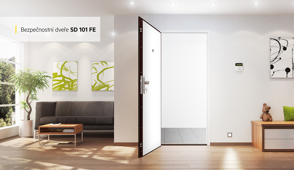 Nejprodávanější bezpečnostní dveře do bytu NEXT SD 101