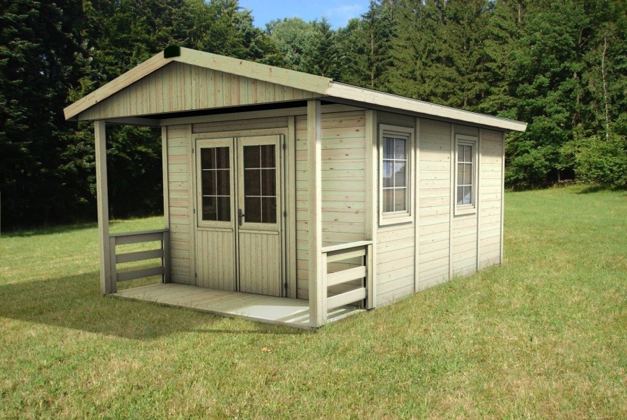 Zašívárna či druhá ložnice? I takové využití má zahradní domek